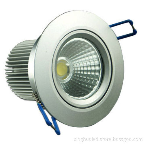 COB LED Ceiling Spot Lighting, 3W Epistar COB, 80-90lm/W, 2700K-7000K is Available, 3-year Warranty